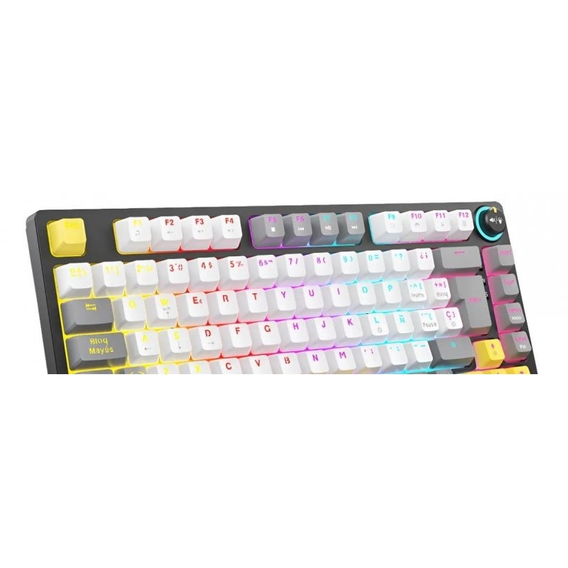 TECLADO MECANICO RGB PUDDING 8 NKB-68 NOGA