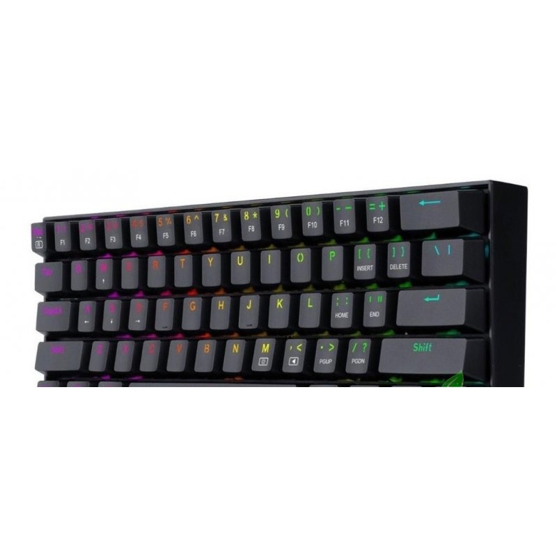 TECLADO MECANICO DRAGONBORN BLACK K630 SWITCH RED REDRAGON