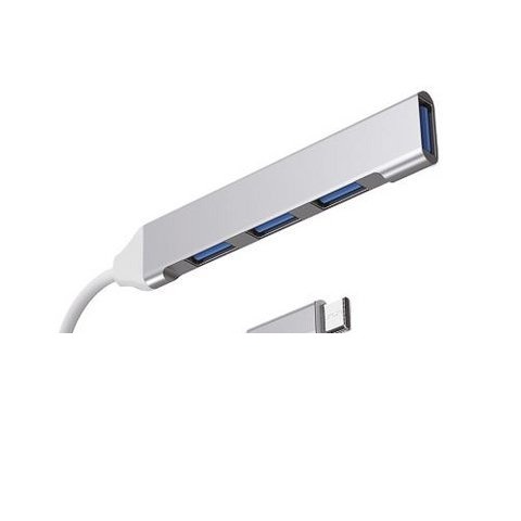 HUB USB TIPO C A 3 PUERTOS USB2.0 + 1 USB 3.0 NM-AC09 NETMAK