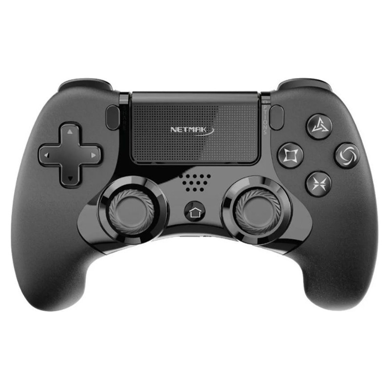 JOYSTICK GAMEPAD PS4 BLUETOOH BLACK NETMAK