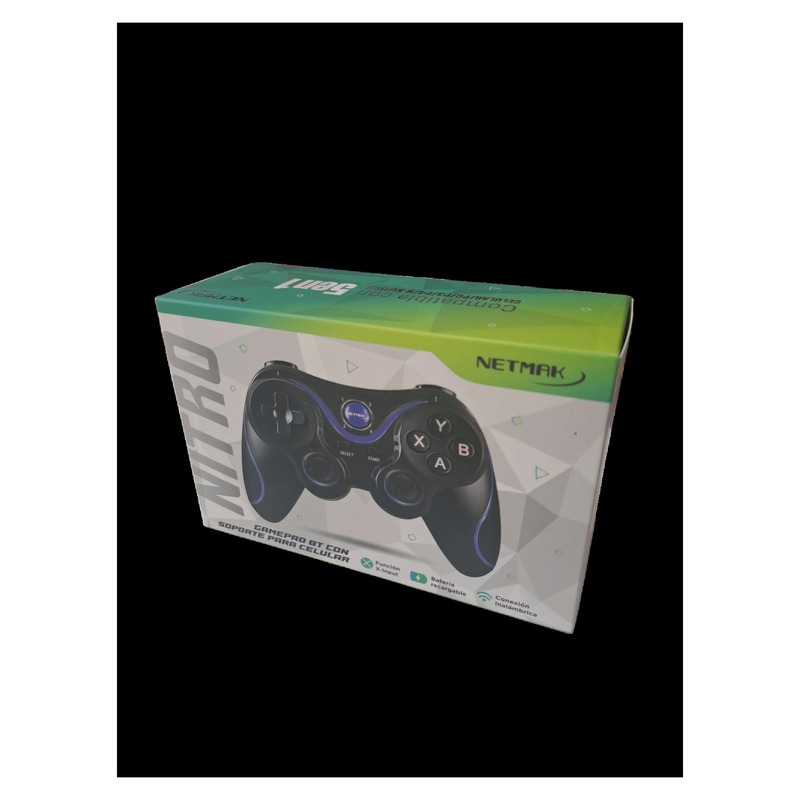 JOYSTICK GAMEPAD BLUETOOTH ANDROID/IOS 5 EN 1 NM-NITRO NETMAK