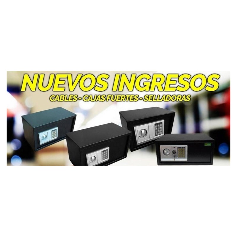 CAJA DE SEGURIDAD DIGITAL 31X20X20CM SAFEBOX GLOBAL