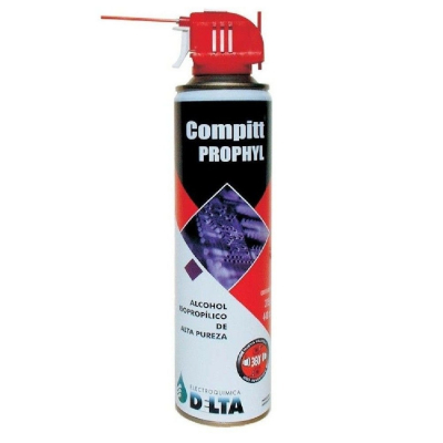 COMPITT PROPHYL ALCOHOL ISOPROPILICO DE ALTA PUREZA X315GRS 440CC PH DELTA