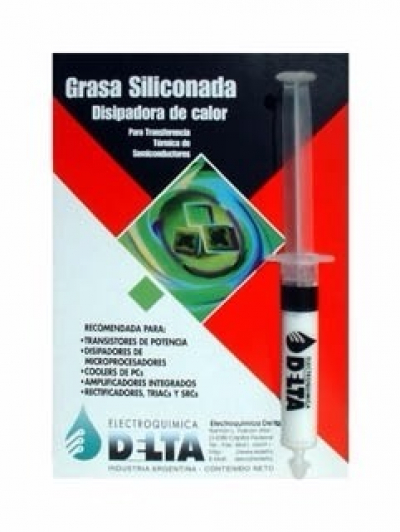 GRASA SILICONADA JERINGA X10CC GS DELTA