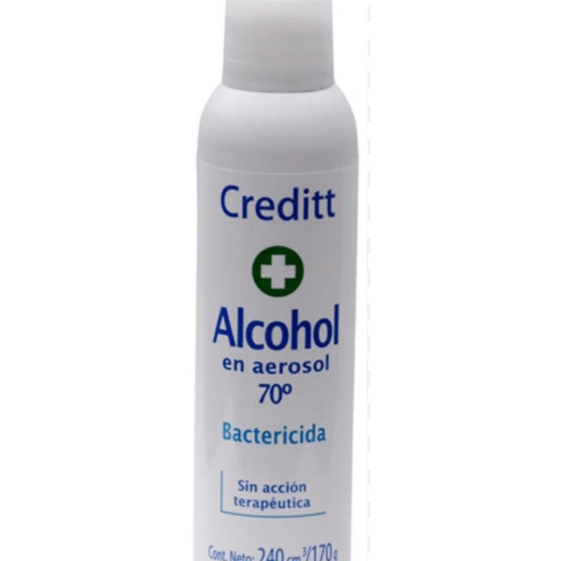 ALCOHOL ETILICO 70% BACTERICIDA EN AEROSOL DELTA