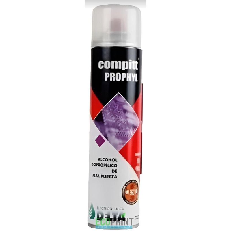 COMPITT PROPHYL ALCOHOL ISOPROPILICO DE ALTA PUREZA X440CC / 315G PH DELTA