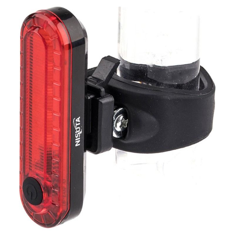 LUZ TRASERA P/ BICICLETA RECARGABLE NSLIB1R NISUTA