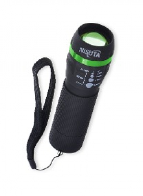 LINTERNA DE LED CON ZOOM A PILAS NSLI19 NISUTA