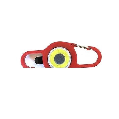 LUZ LLAVERO MOSQUETON 1W IL-E.LLAV1COB PROBATTERY