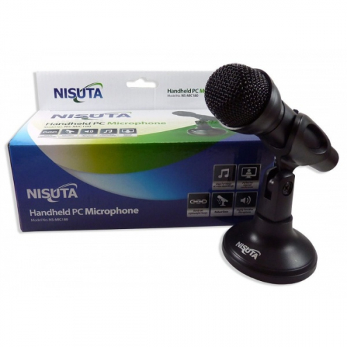 MICROFONO PARA PC REFORZADO NSMIC180 NISUTA