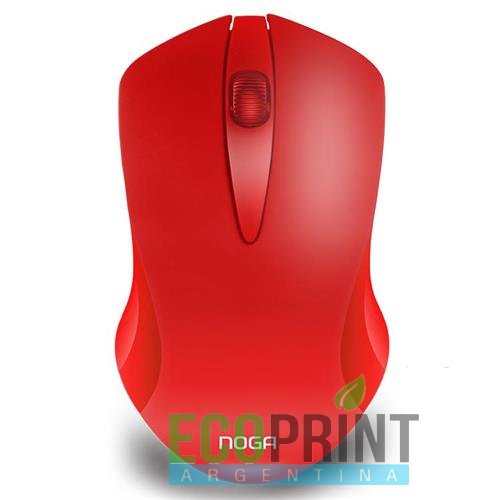 MOUSE INALAMBRICO ROJO NGM-680RJ NOGA