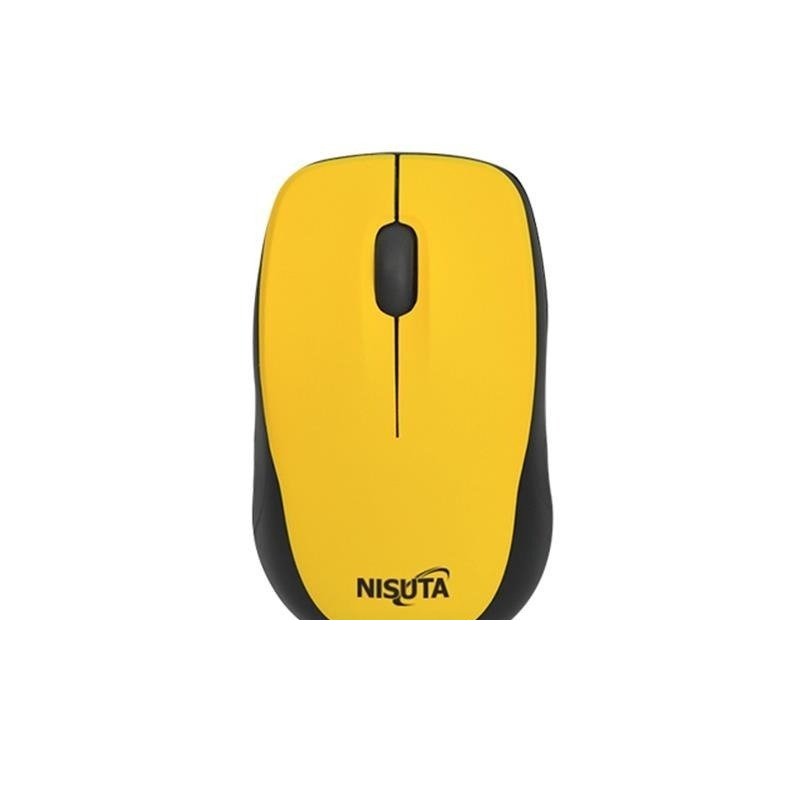 MOUSE MINI INALAMBRICO AMARILLO NSMOW37Y NISUTA