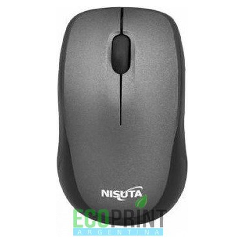 MOUSE MINI INALAMBRICO GRIS NSMOW37G NISUTA