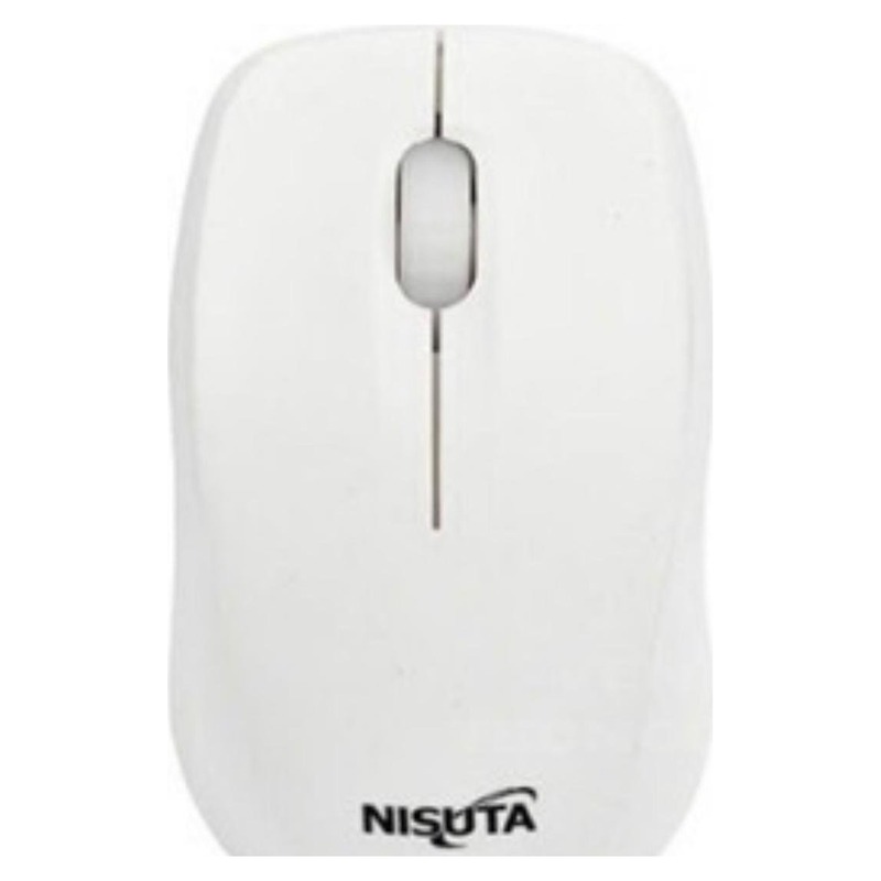 MOUSE MINI INALAMBRICO BLANCO NSMOW37B NISUTA