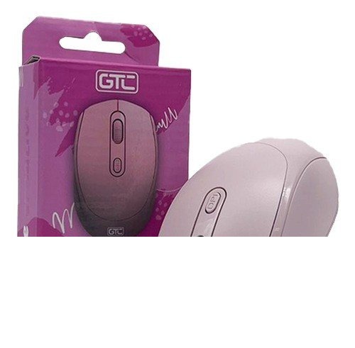 MOUSE INALAMBRICO ROSA SOFT PALM MIG-123R GTC