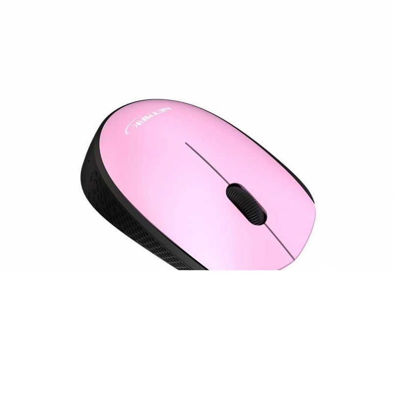 MOUSE INALAMBRICO ROSA NM-M680-R NETMAK