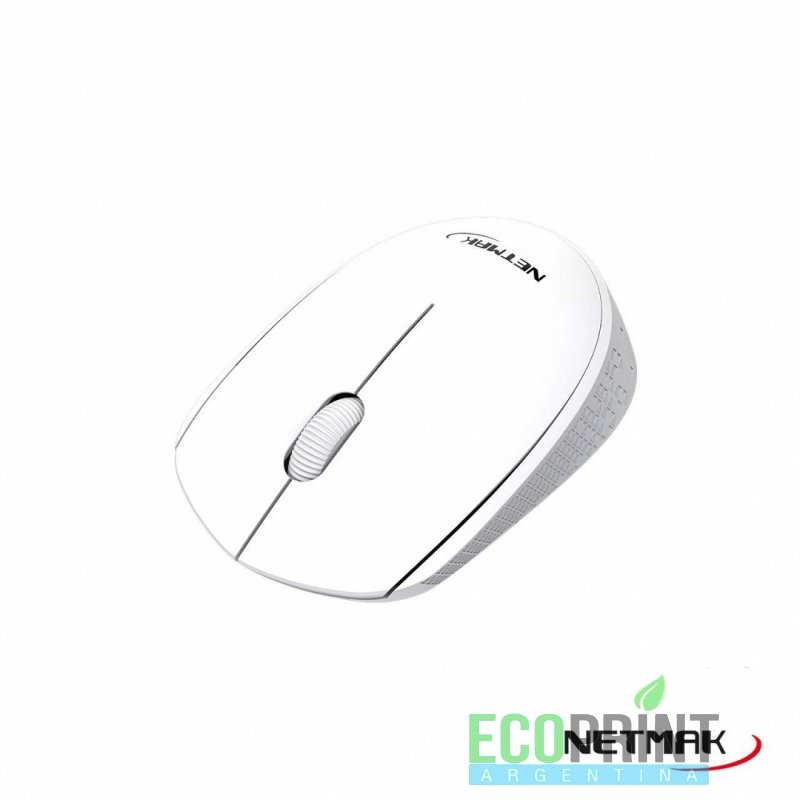 MOUSE INALAMBRICO BLANCO NM-M680-W NETMAK