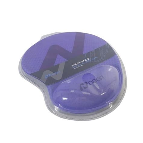 MOUSE PAD CON GEL VIOLETA NOGA