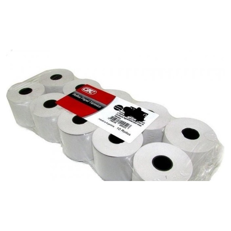 ROLLO TERMICO 80X50 G48 (PACK X10 UNIDADES) GTC