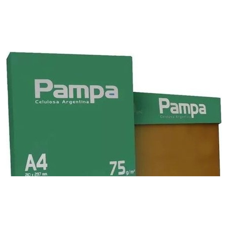 PAPEL OBRA PAMPA 75GRS A4 RESMA X500 HOJAS