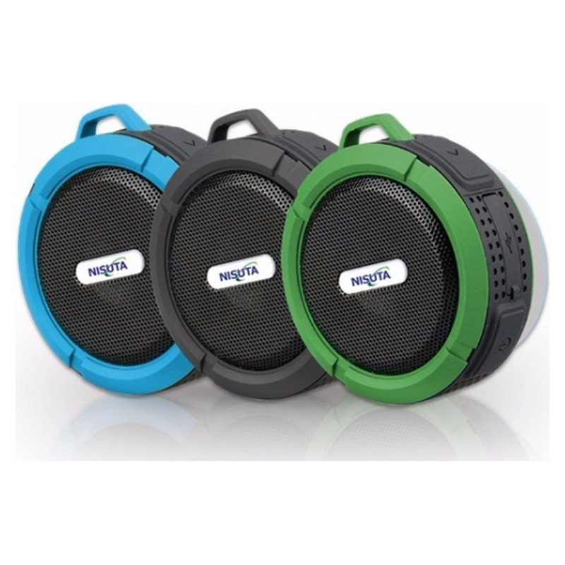 PARLANTE PORTATIL BLUETOOTH CELESTE NSPA62B NISUTA