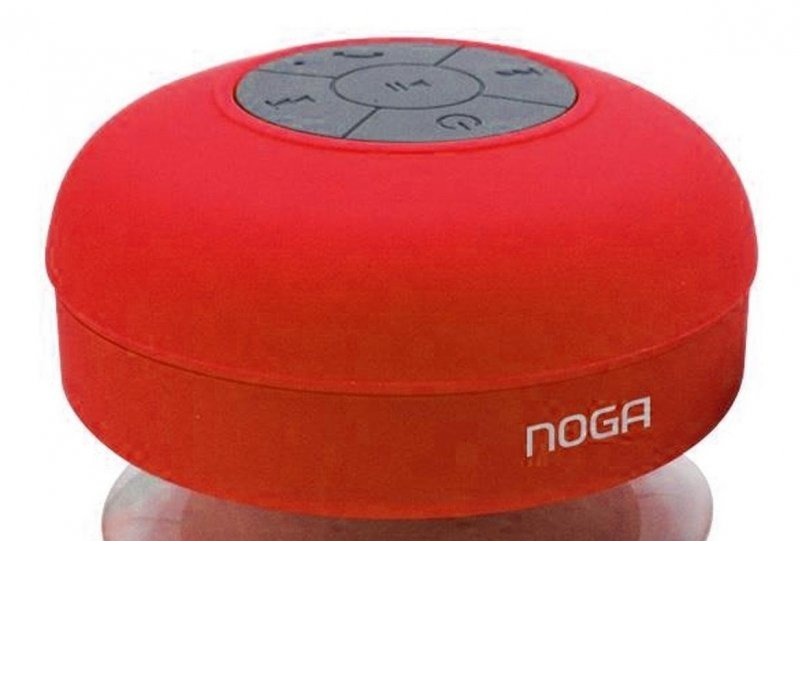 PARLANTE BLUETOOTH CON VENTOSA ROJO NG-P78RJ NOGA