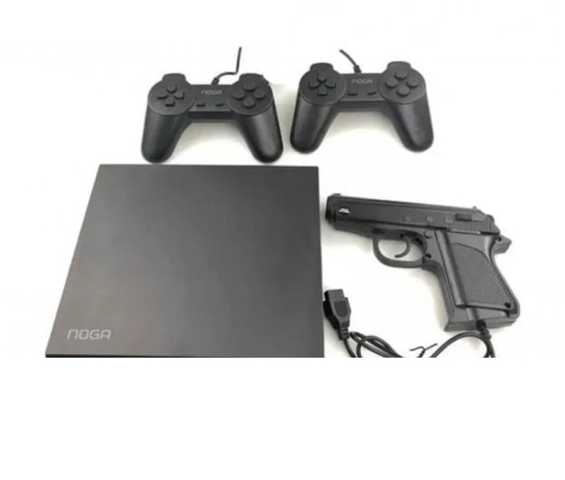 CONSOLA DE JUEGOS 8 BITS 2 JOYSTICS + PISTOLA NG-FG01 NOGA