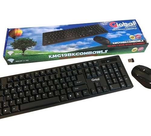 TECLADO Y MOUSE INALABRICO GLOBAL