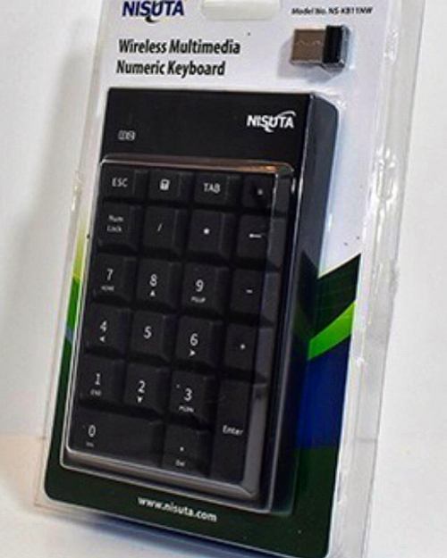 TECLADO NUMERICO INALABRICO NISUTA