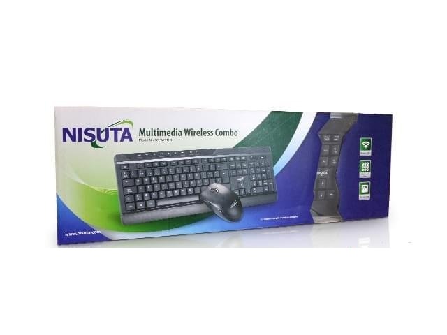TECLADO Y MOUSE INALAMBRICO NSWI34CO NISUTA