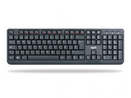 TECLADO MULTIMEDIA USB NSKB27U NISUTA