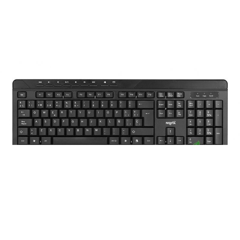 TECLADO MULTIMEDIA USB NSKB28U NISUTA