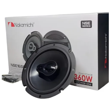 PARLANTE 6.5" NAKAMICHI NSE1658 3VIAS 360W 4ohm