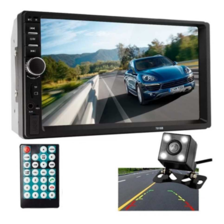 DOBLE DIN SEISA QM-7018B PANTALLA 7 BT/USB/CAMARA