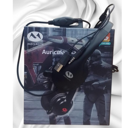 AURICULAR GAMER MEGALITE 989 USB Y 3.5