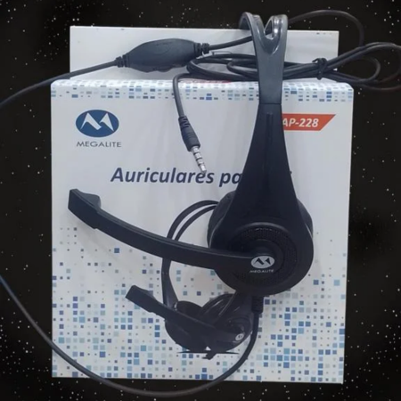 AURICULAR GAMER MEGALITE CAP-228 AUX