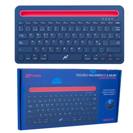 TECLADO INAL SLIM NOGA NKB-Q70