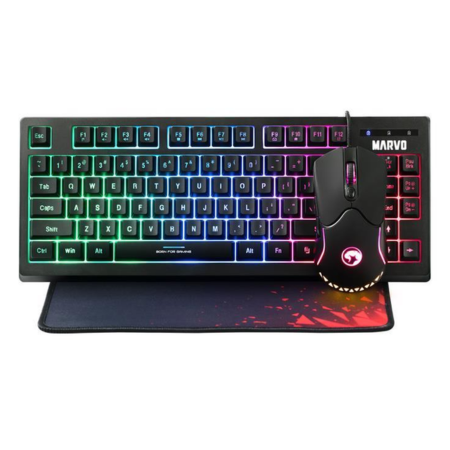 COMBO MARVO CM310SP TECLADO/MOUSE/PAD