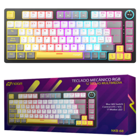 TECLADO MECANICO NOGA NKB-68