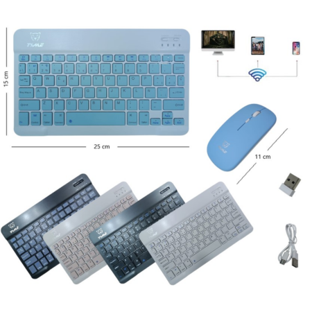 COMBO MOUSE Y TECLADO TIME TMU-001