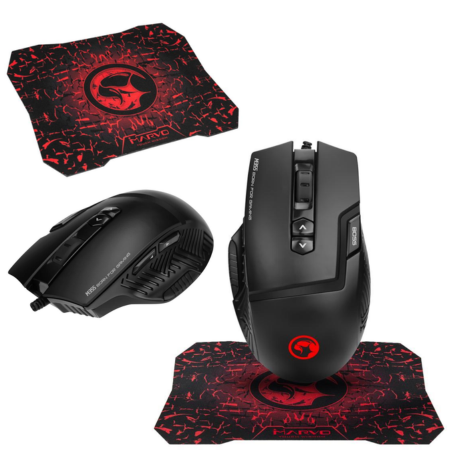 COMBO MARVO M355 PAD Y MOUSE DPI 72000