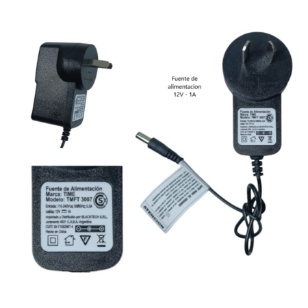 FUENTE 12V 1A TMFT3007