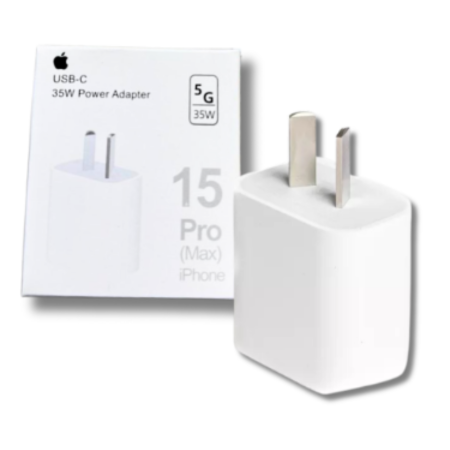 CABEZAL IPHONE 35W USB-C OBLICUA