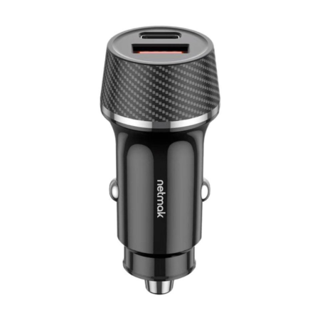 CABEZAL PARA AUTO NM-UCC12 NETMAK 48W USB + C