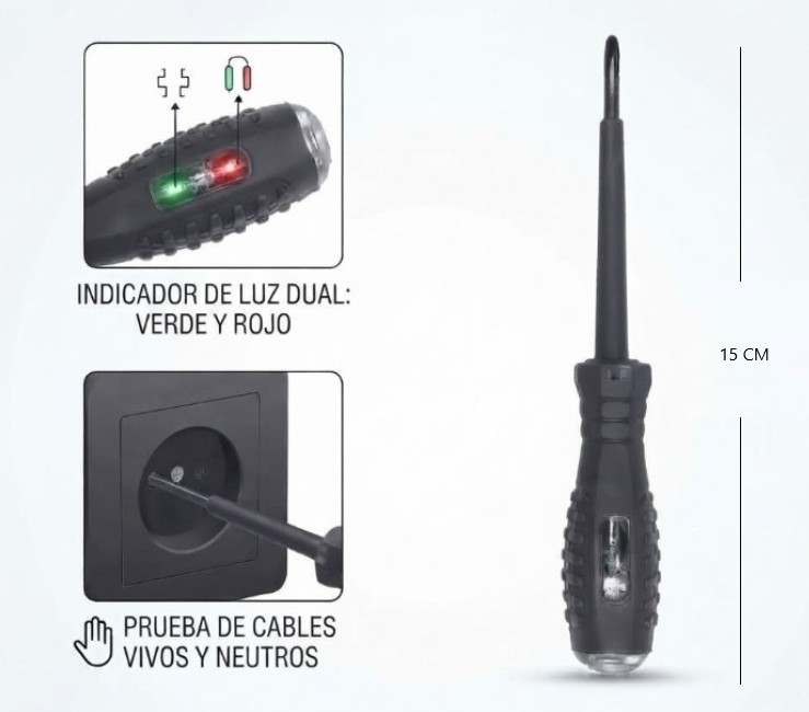 DESTORNILLADOR BUSCAPOLO NCV MELECH-852