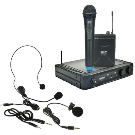 MICROFONO UHF-282 SKP INAL DOBLE