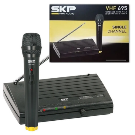 MICROFONO INALAMBRICO SKP VHF-695