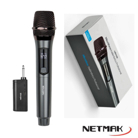 MICROFONO INAL RECARGABLE NM-MC23 NETMAK