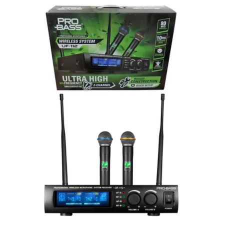 MICROFONO INAL DOBLE UF-112 PRO BASS