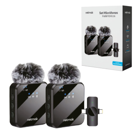 MICROFONO CORBATERO NM-MC14 NETMAK TIPO C